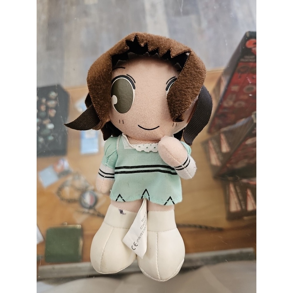 2001 Funimation Fruits Basket Kagure‎ Sohma Kagura Soma 8" Plush Green Dress